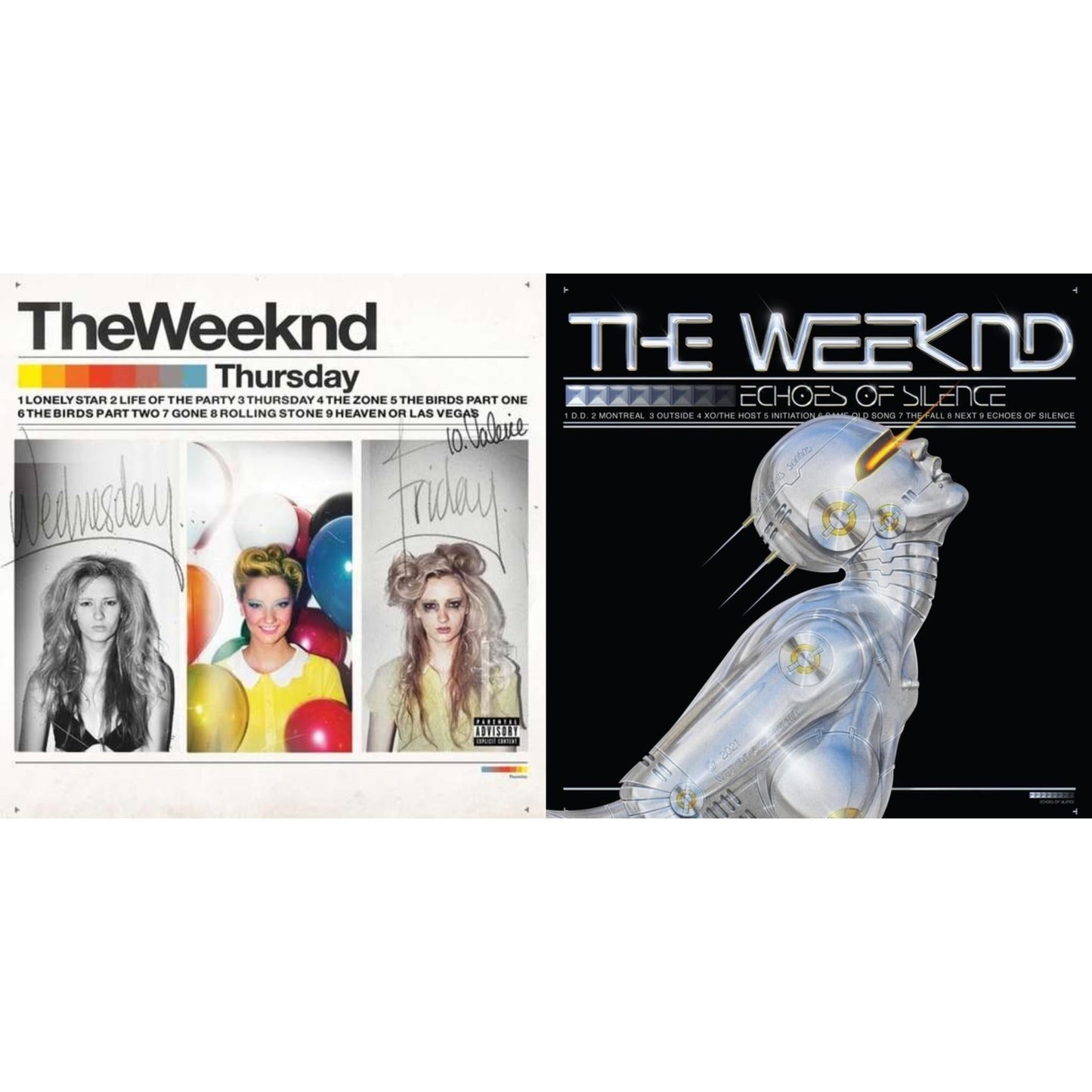 Weeknd - Thursday & Echoes Of Silence (Alternate Cover Vinyl/2LP)