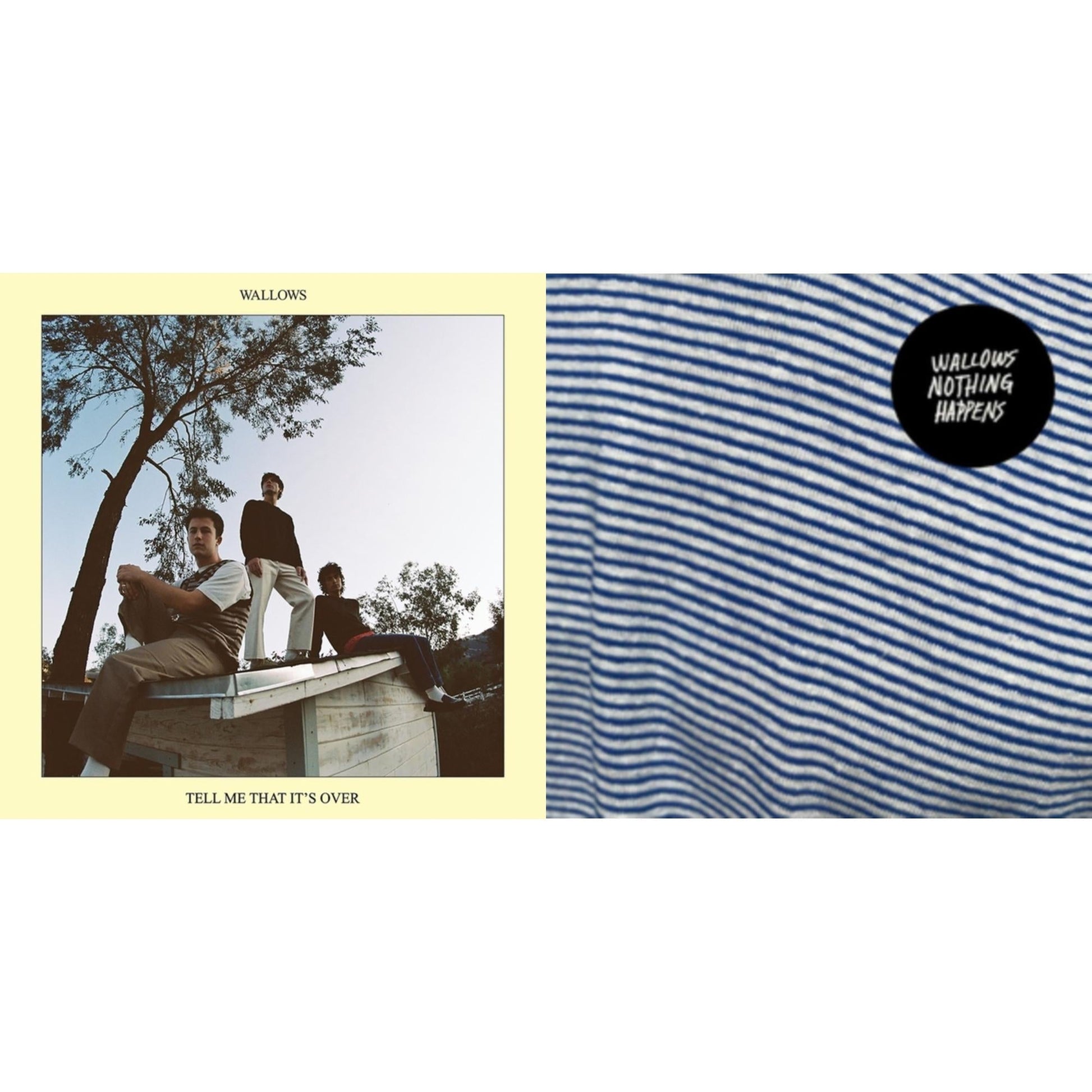 Wallows - Tell Me That It's Over & Nothing Happens - CD Bundle