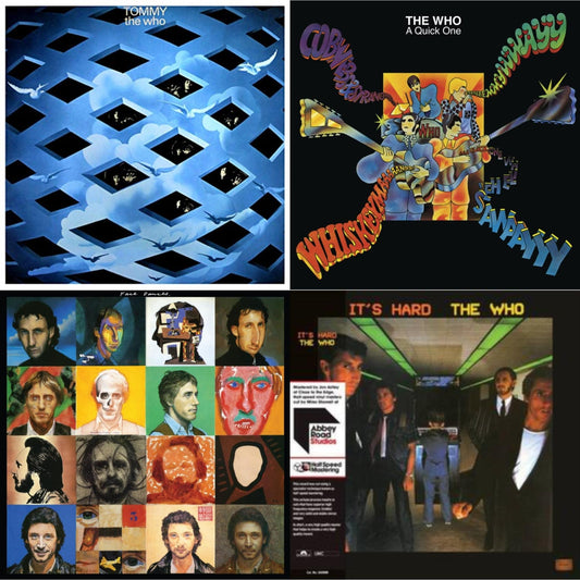 Who - Face Dances (2LP/Color Vinyl) & Quick One (Half-Speed Master) & It's Hard (40Th An/2LP/Orange & Yellow Vinyl/Half-Speed)(Rsd) & Tommy
