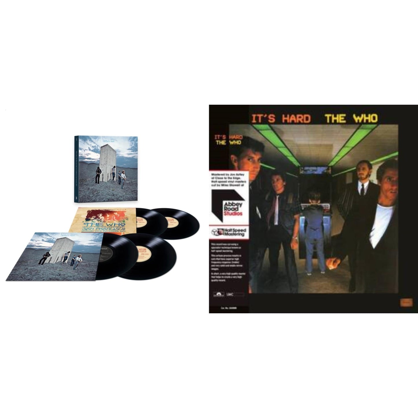 Who - Who's Next/San Francisco 1971 (4LP) & It's Hard (40Th An/2LP/Orange & Yellow Vinyl/Half-Speed)(Rsd)