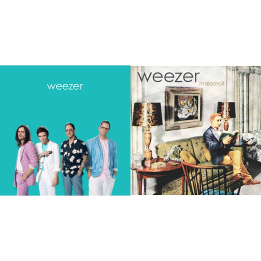 Weezer - Weezer: Teal Album & Maladroit - LP Vinyl Bundle