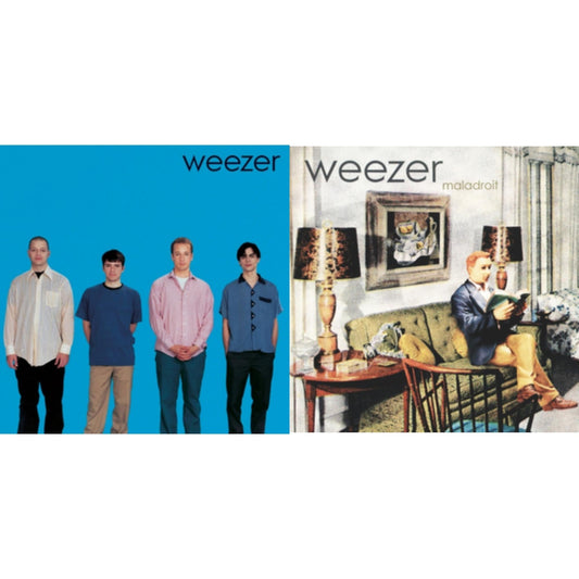 Weezer - Weezer (Blue Album) & Maladroit - LP Vinyl Bundle
