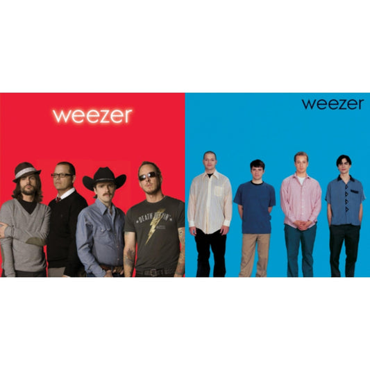 Weezer - Weezer (Blue Album) & Weezer (Red Album) - LP Vinyl Bundle