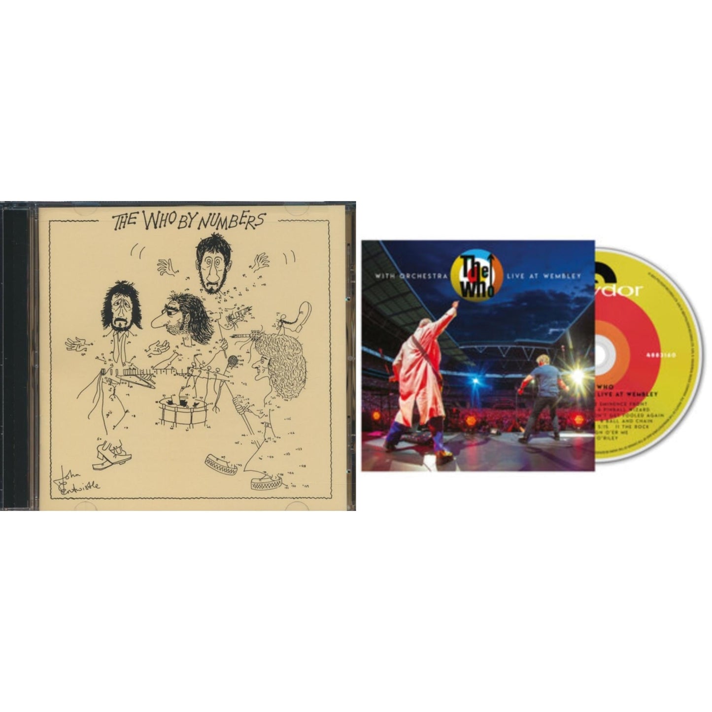 Who - Who By Numbers & Who With Orchestra - CD Bundle