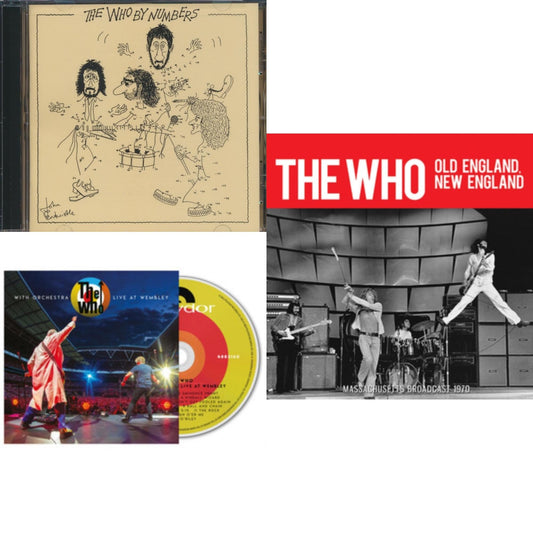 Who - Who By Numbers & Who With Orchestra & Old England, New England - CD Bundle