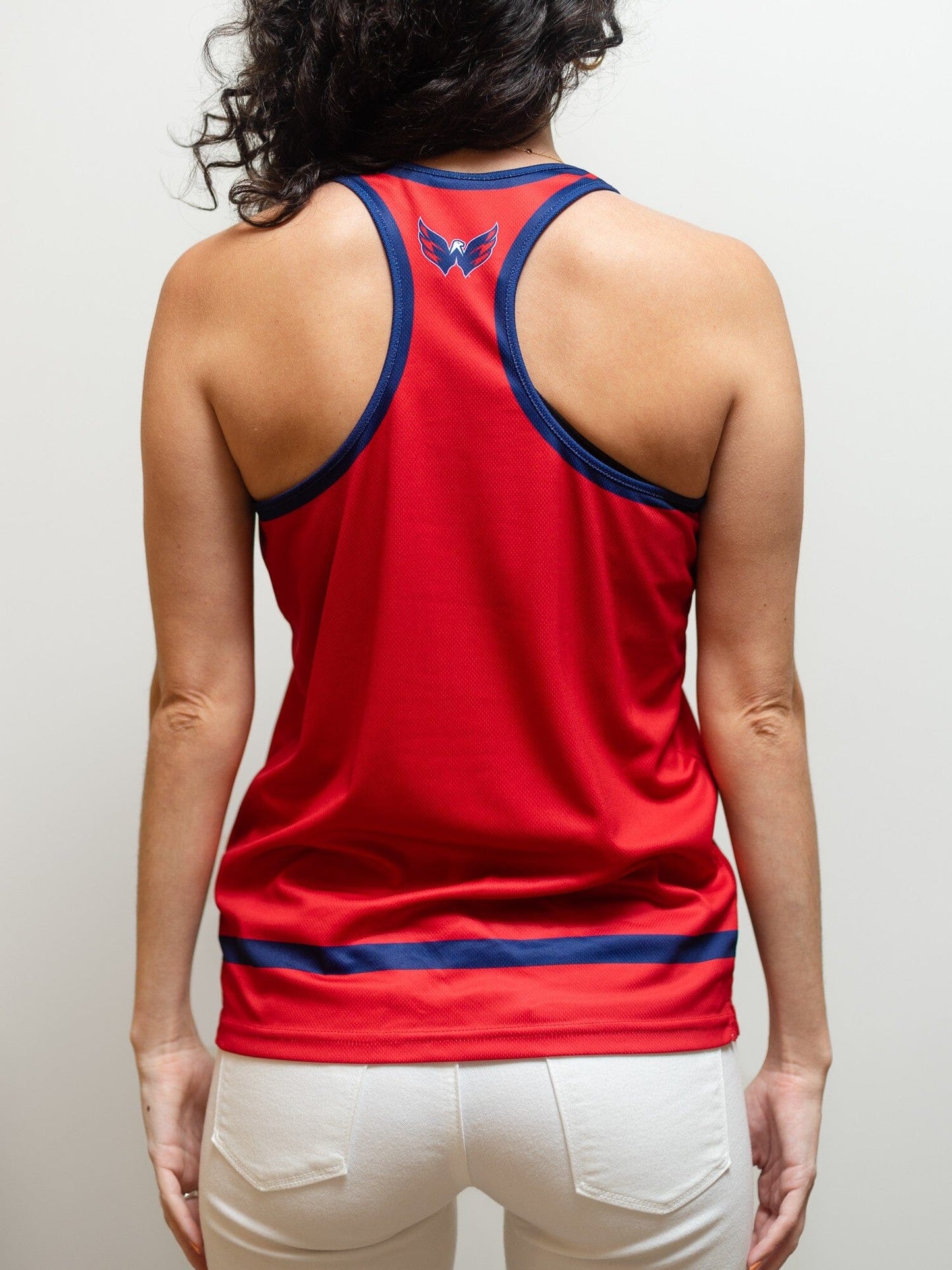 Washington Capitals Women's Racerback Hockey Tank