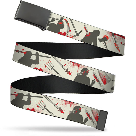 Friday the 13th Weapons and Character Belt