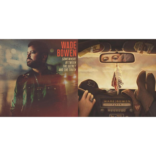 Wade Bowen - Flyin & Somewhere Between The Secret & The Truth - LP Vinyl Bundle