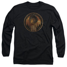 Load image into Gallery viewer, Fantastic Beasts Magical Congress Crest Mens Long Sleeve Shirt Black