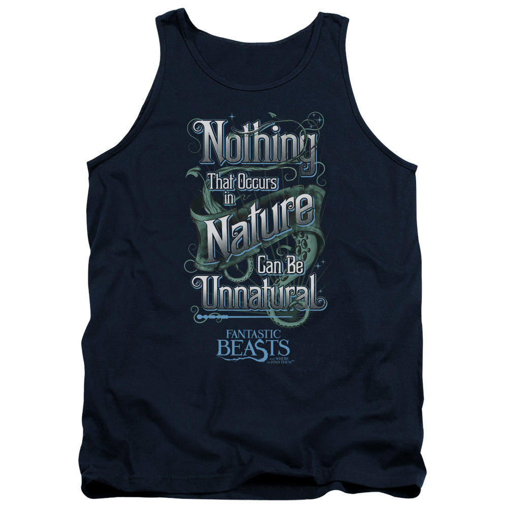 Fantastic Beasts Unnatural Mens Tank Top Shirt Navy