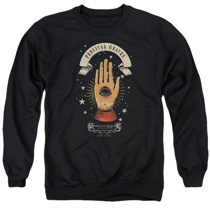 Fantastic Beasts Percival Graves Mens Crewneck Sweatshirt Black