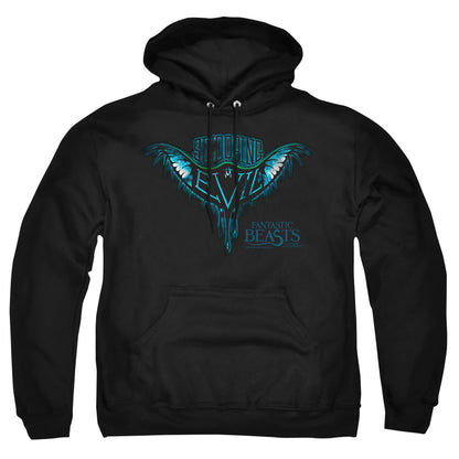 Fantastic Beasts Swooping Evil Mens Hoodie Black Officially Licensed