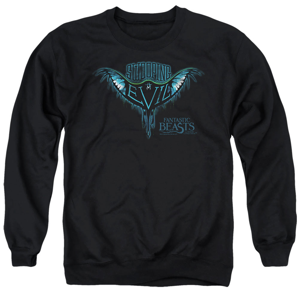 Fantastic Beasts Swooping Evil Mens Crewneck Sweatshirt Black