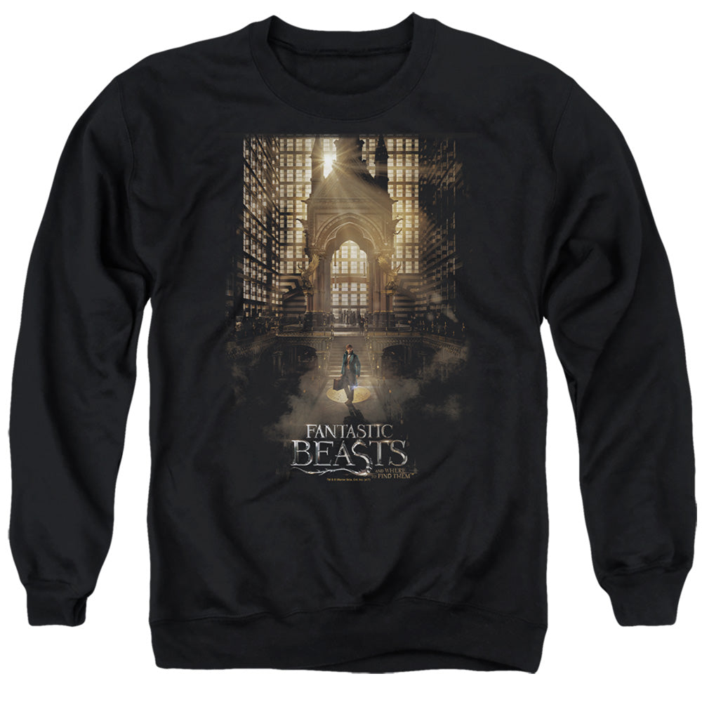 Fantastic Beasts Poster Mens Crewneck Sweatshirt Black