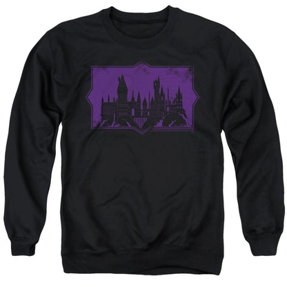 Fantastic Beasts 2 Hogwarts Silhouette Mens Crewneck Sweatshirt Black