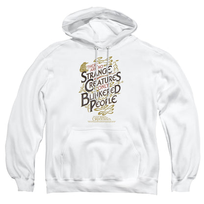 Fantastic Beasts 2 Blinkered People Mens Hoodie White Officially Licensed