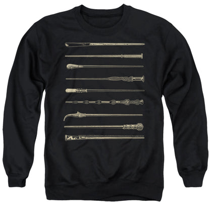 Fantastic Beasts 2 Wands Mens Crewneck Sweatshirt Black