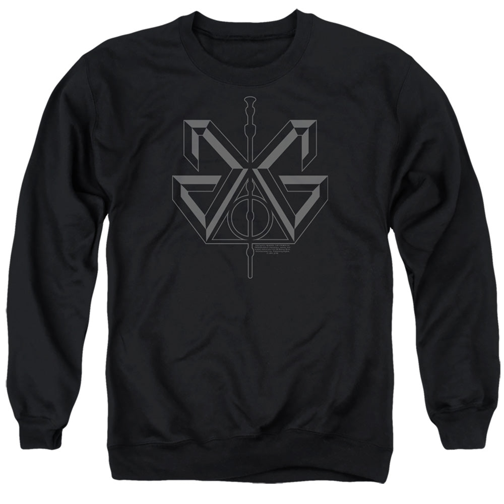 Fantastic Beasts 2 Grindelwald Sigil Mens Crewneck Sweatshirt Black