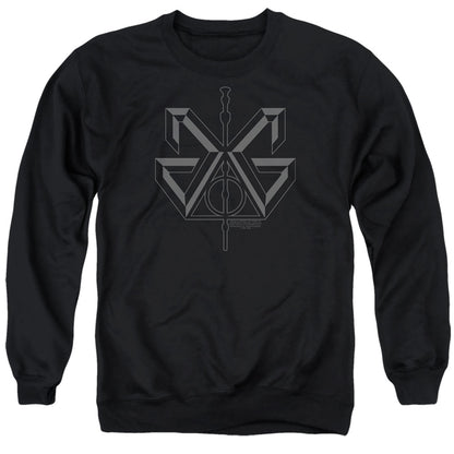 Fantastic Beasts 2 Grindelwald Sigil Mens Crewneck Sweatshirt Black