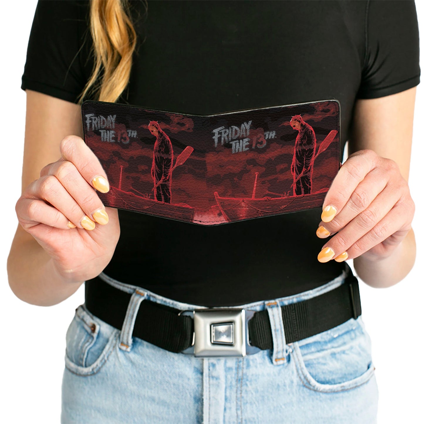 Friday The 13th Jason Boat Murder Bi-Fold Wallet
