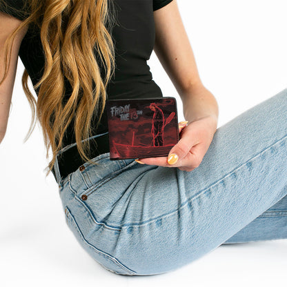 Friday The 13th Jason Boat Murder Bi-Fold Wallet