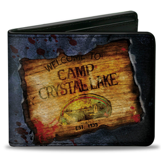 Friday the 13th Camp Crystal Lake Bi-Fold Wallet