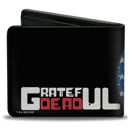 Grateful Dead Steal Your Face Stars and Stripes Bifold Wallet