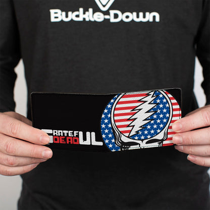 Grateful Dead Steal Your Face Stars and Stripes Bifold Wallet