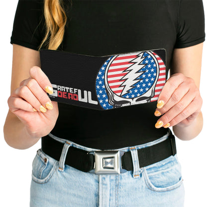 Grateful Dead Steal Your Face Stars and Stripes Bifold Wallet