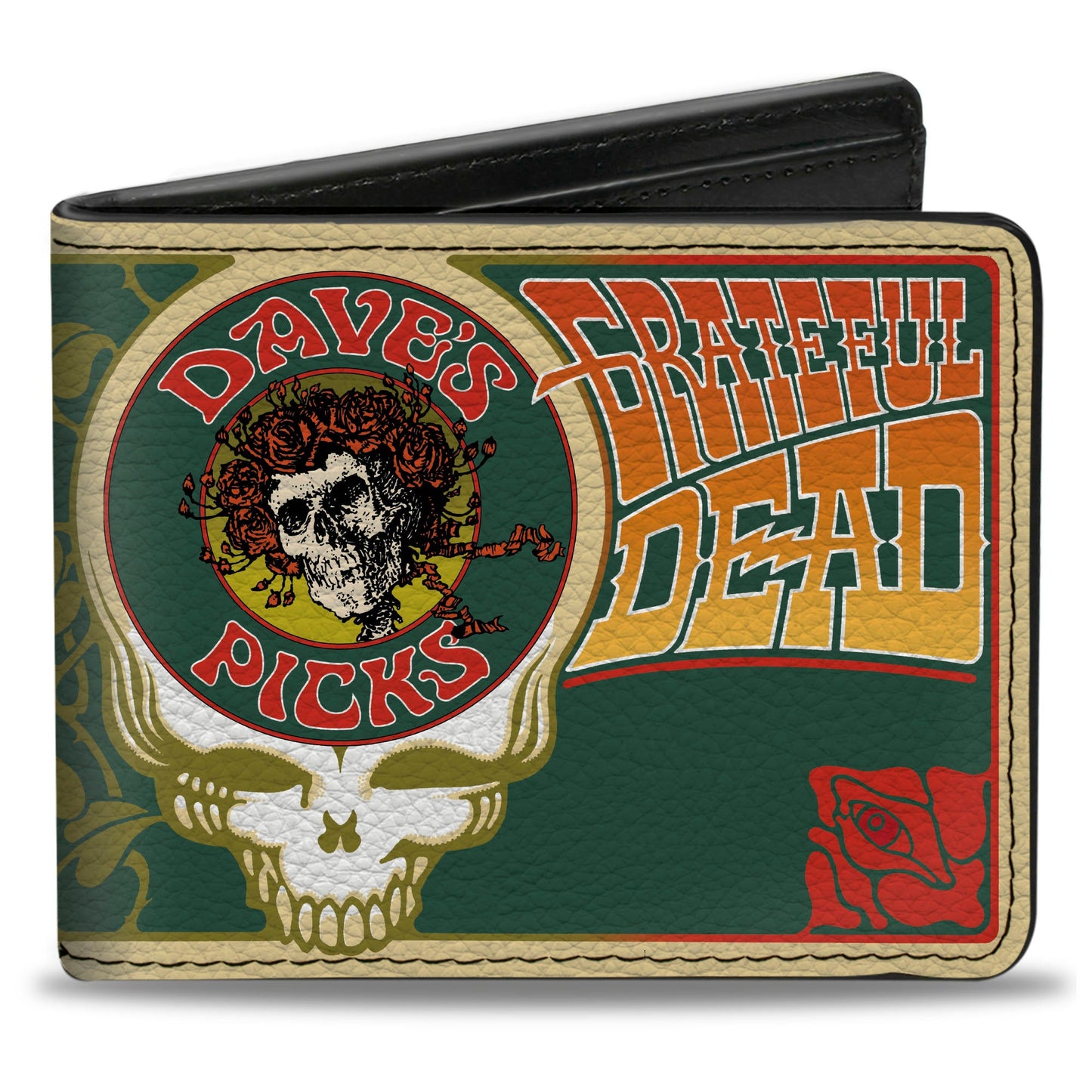 Grateful Dead Landover Cover Art Bi-Fold Wallet