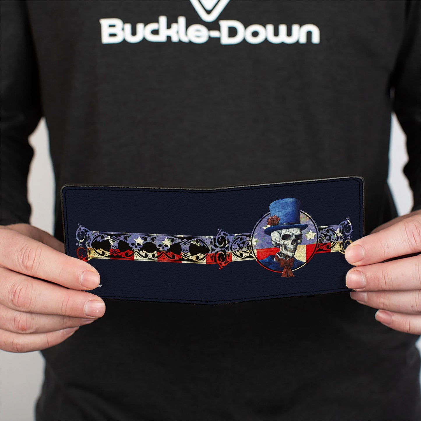 Grateful Dead Skeleton Cover Art Bi-Fold Wallet