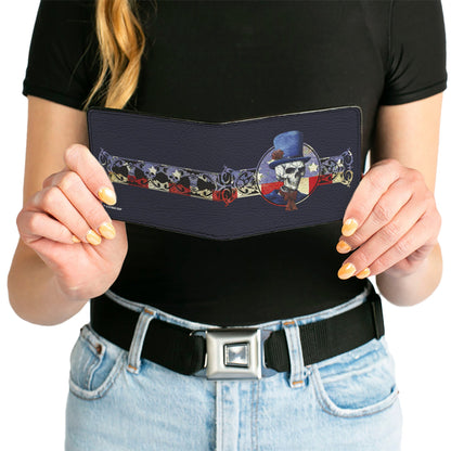 Grateful Dead Skeleton Cover Art Bi-Fold Wallet
