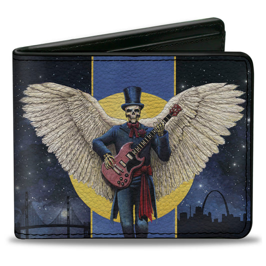 Grateful Dead Skeleton Cover Art Women's Zip Around Wallet