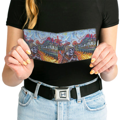 Grateful Dead Auditorium Nashville Cover Art Bifold Wallet