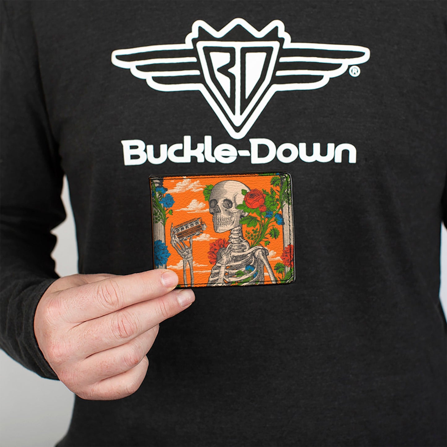 Grateful Dead Orpheum San Francisco Cover Art Bi-Fold Wallet