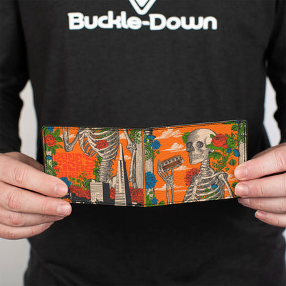 Grateful Dead Orpheum San Francisco Cover Art Bi-Fold Wallet