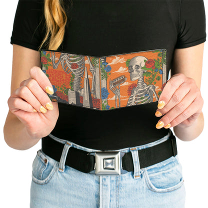 Grateful Dead Orpheum San Francisco Cover Art Bi-Fold Wallet
