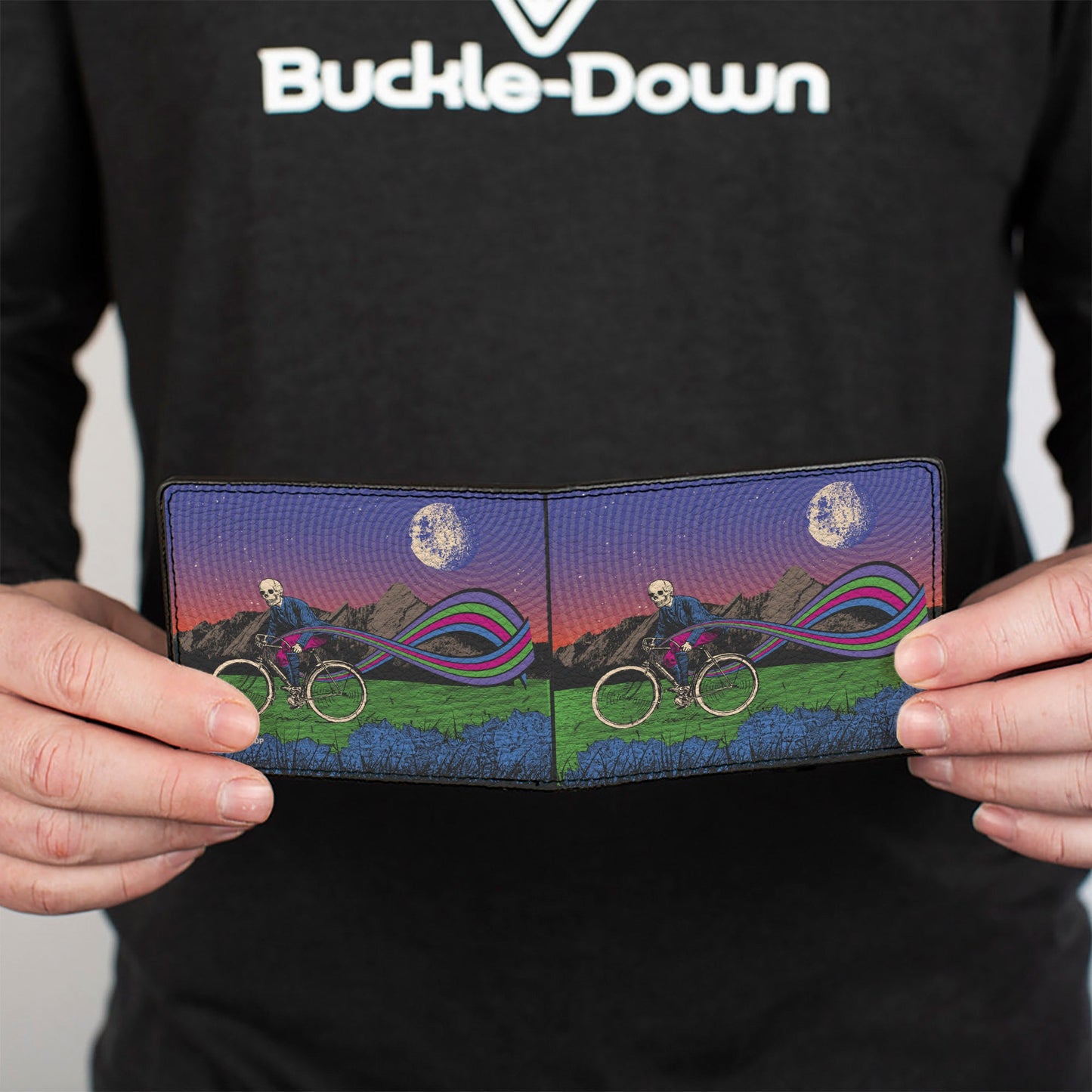 Grateful Dead Boulder Cover Art Bi-Fold Wallet