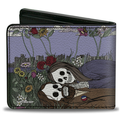 Grateful Dead Boston Garden Dead Heads Cover Art Bi-Fold Wallet