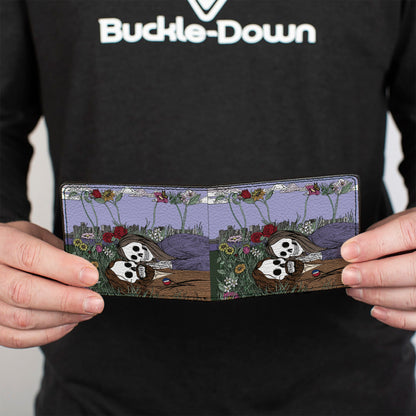 Grateful Dead Boston Garden Dead Heads Cover Art Bi-Fold Wallet