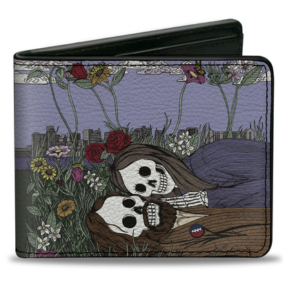 Grateful Dead Boston Garden Dead Heads Cover Art Bi-Fold Wallet