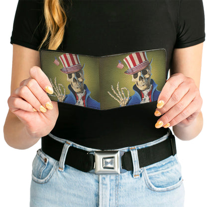 Grateful Dead William and Mary Uncle Sam Cover Art Bifold Wallet