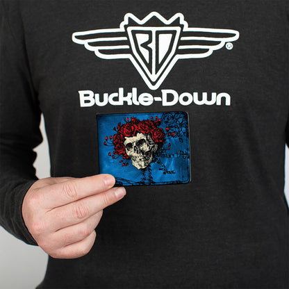 Grateful Dead Skull and Roses Bifold Wallet