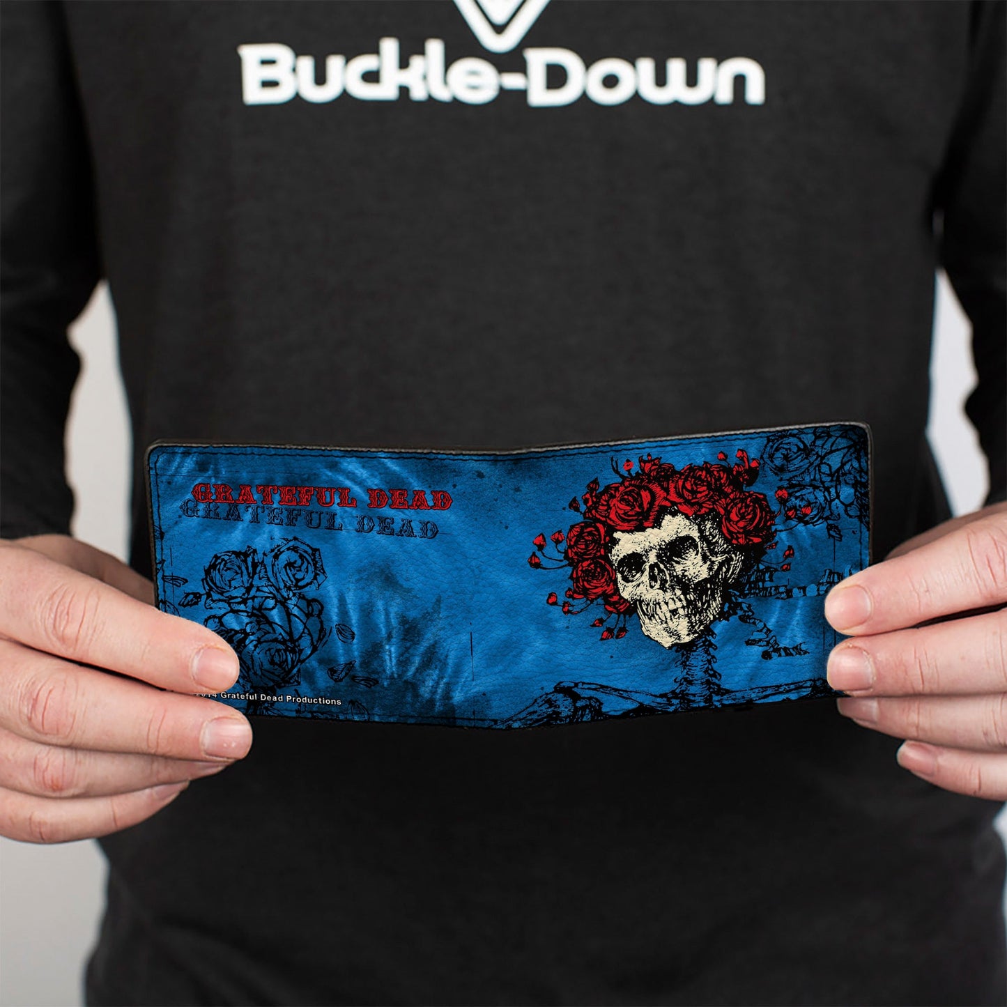 Grateful Dead Skull and Roses Bifold Wallet
