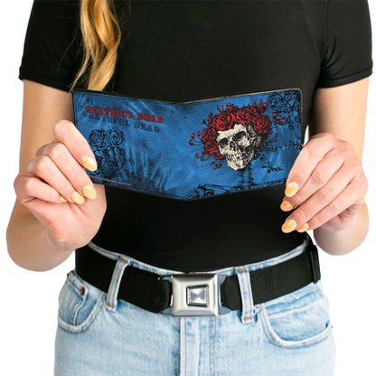 Grateful Dead Skull and Roses Bifold Wallet