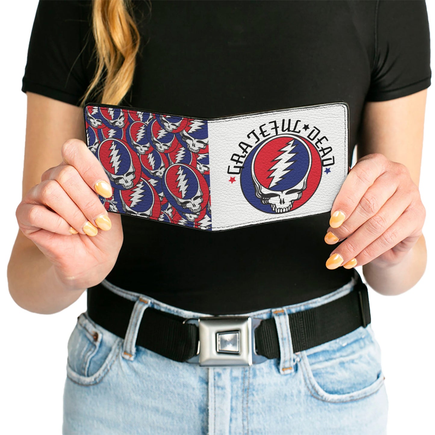 Grateful Dead Steal Your Face Logo Bifold Wallet