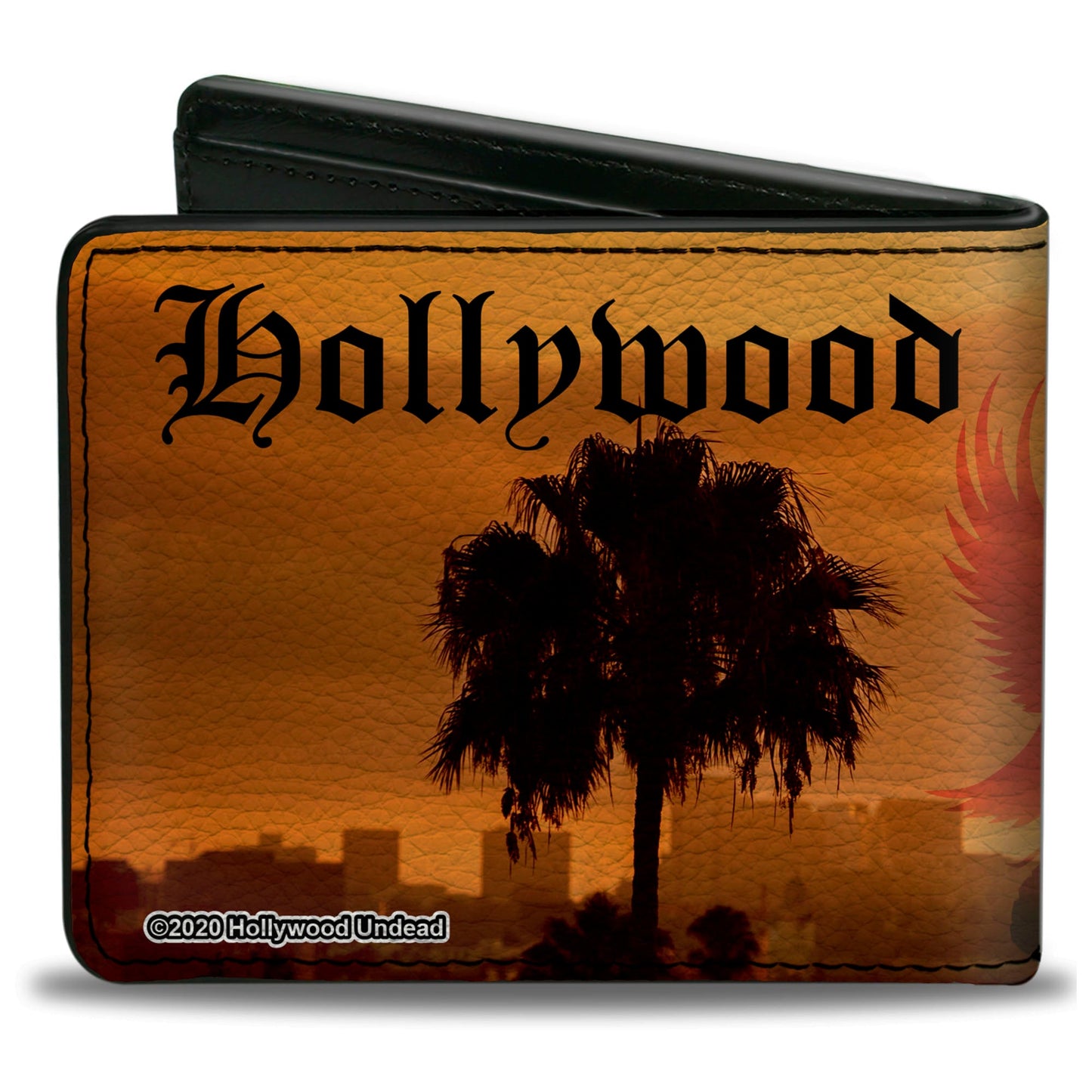 Hollywood Undead Old English Skyline Bi-Fold Wallet