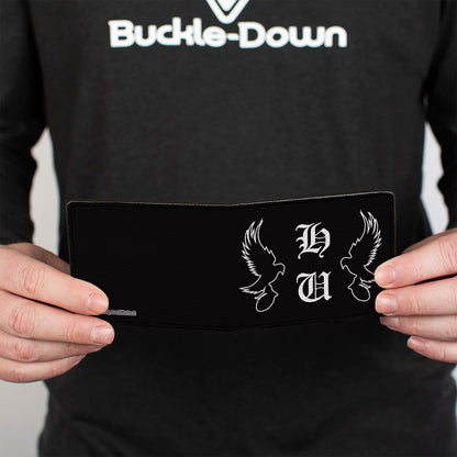 Hollywood Undead HU Shatter Dove & Grenade Bi-Fold Wallet