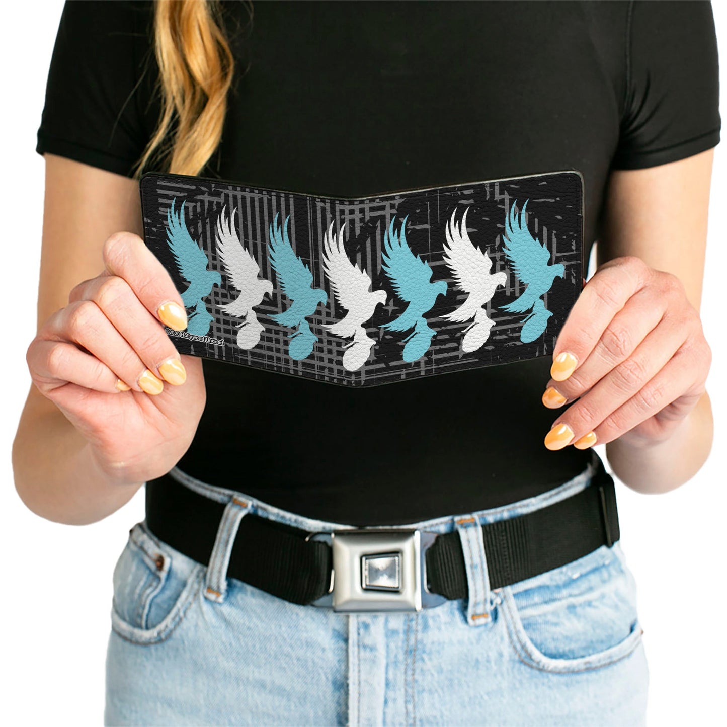 Hollywood Undead Dove and Grenade Logo Bi-Fold Wallet