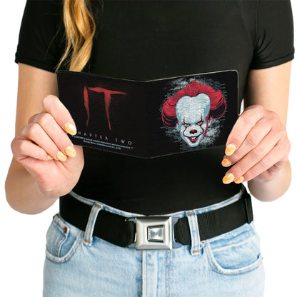 IT Chapter 2 Pennywise Face Bifold Wallet